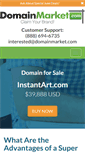 Mobile Screenshot of instantart.com